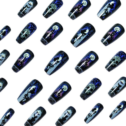 Gothic Themed Nail Art Acalora