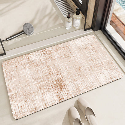 Stylish Geometric Pattern Bath Mat Acalora