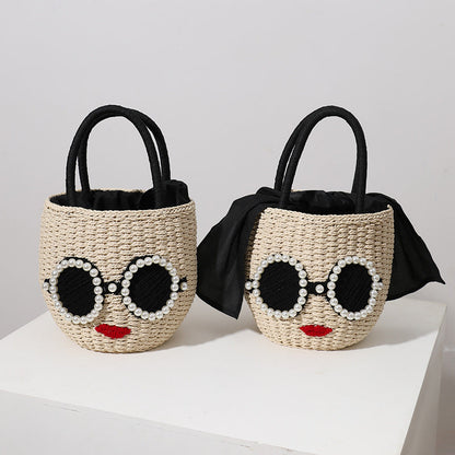 Handcrafted basket bag with stylish designs Bowlift