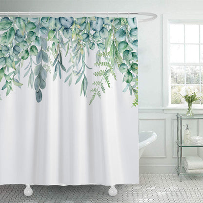 Leafy Botanical Shower Curtain