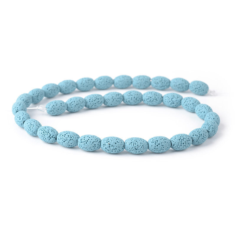 Lava Stone Bead Necklace Acalora