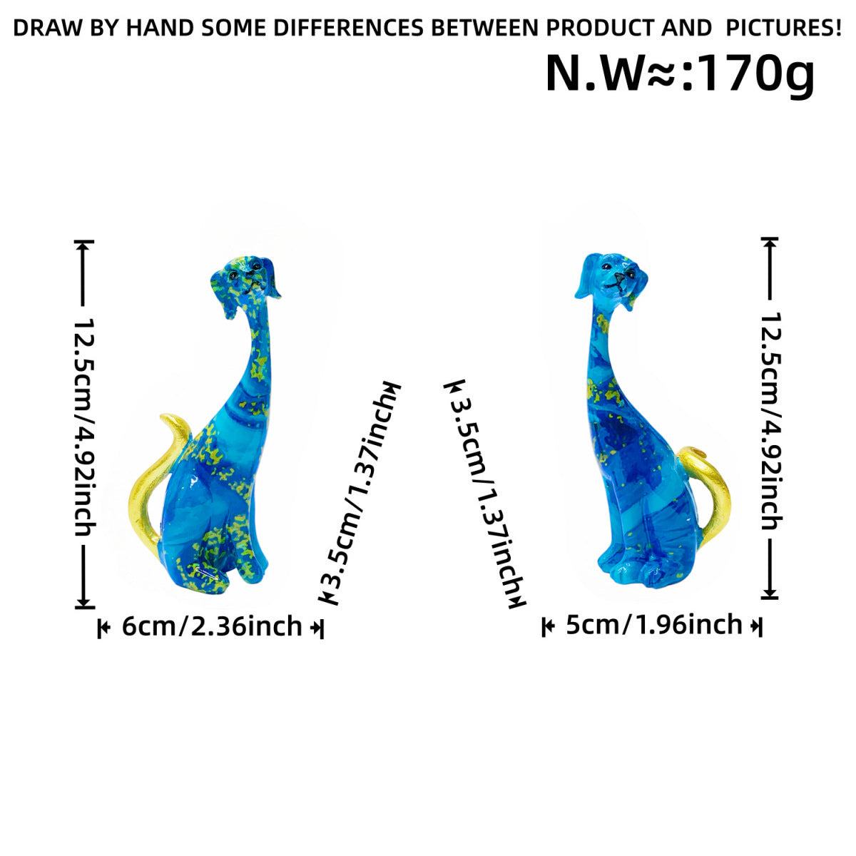 Decorative animal figure Acalora
