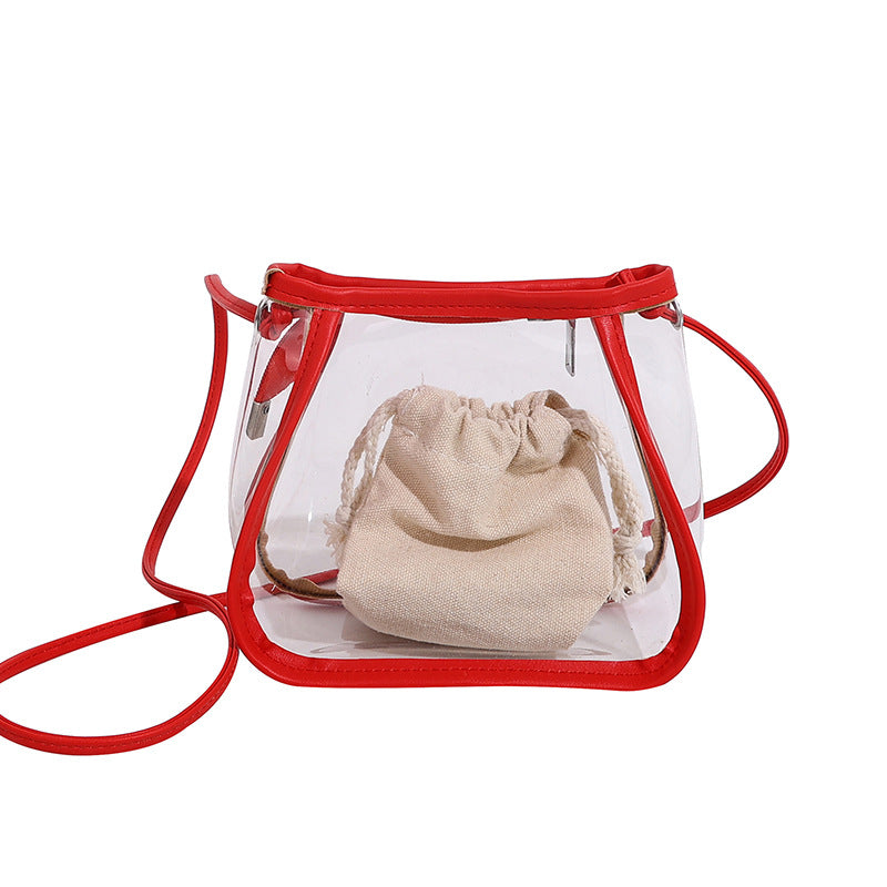 Transparent Mini Bucket Bag Acalora
