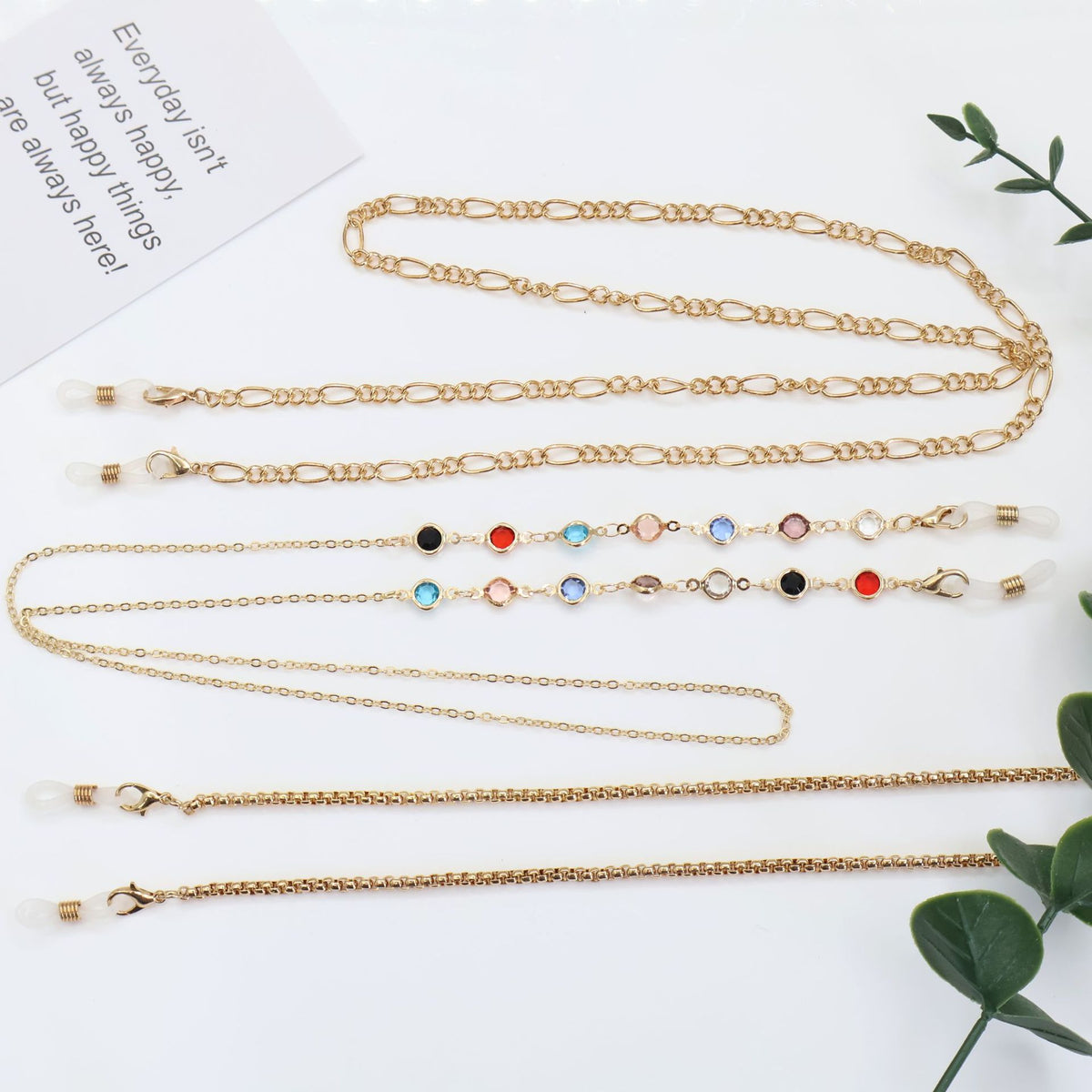 Decorative Eyewear Retainer Chain Acalora