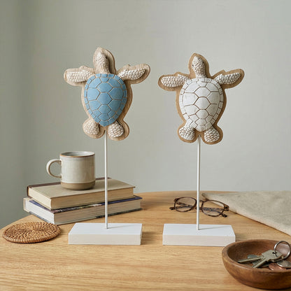 Decorative Turtle Statue Accent
