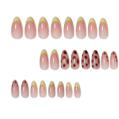 Elegant Gradient Press-On Nail Art Acalora