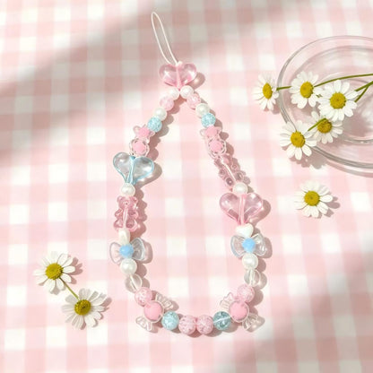 Cute Beaded Phone Charm Acalora