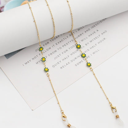 Floral Themed Eyewear Chain Acalora