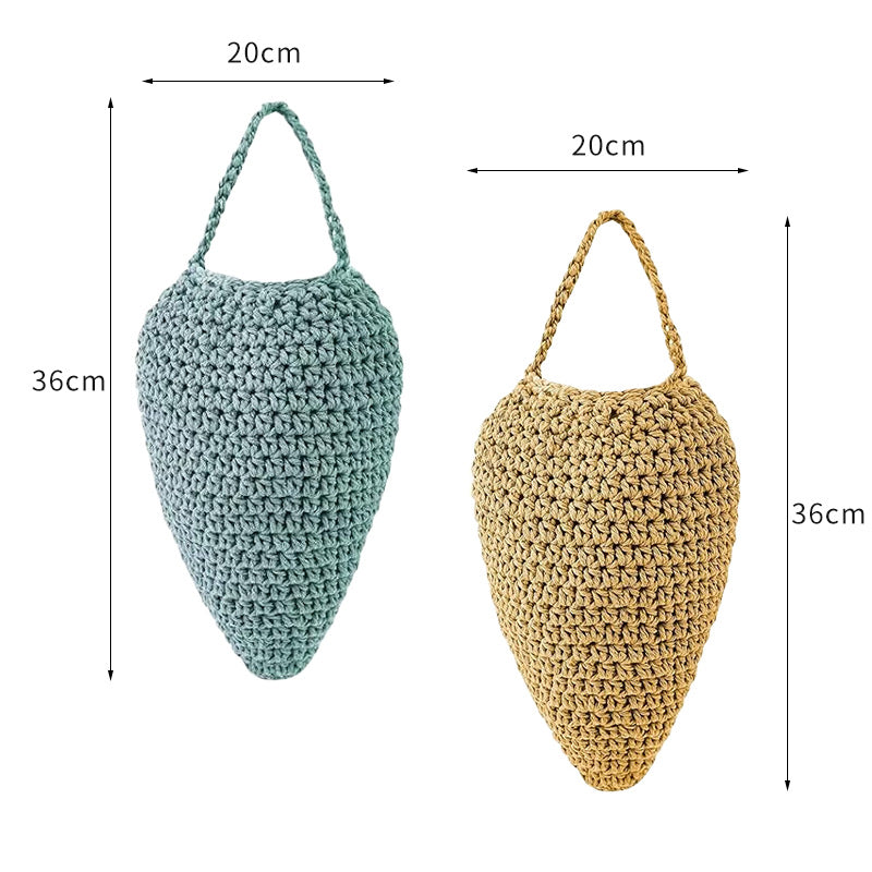 Hand-knotted shoulder bag Acalora