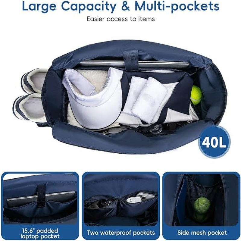 Stylish Quilted Sports Tote Acalora