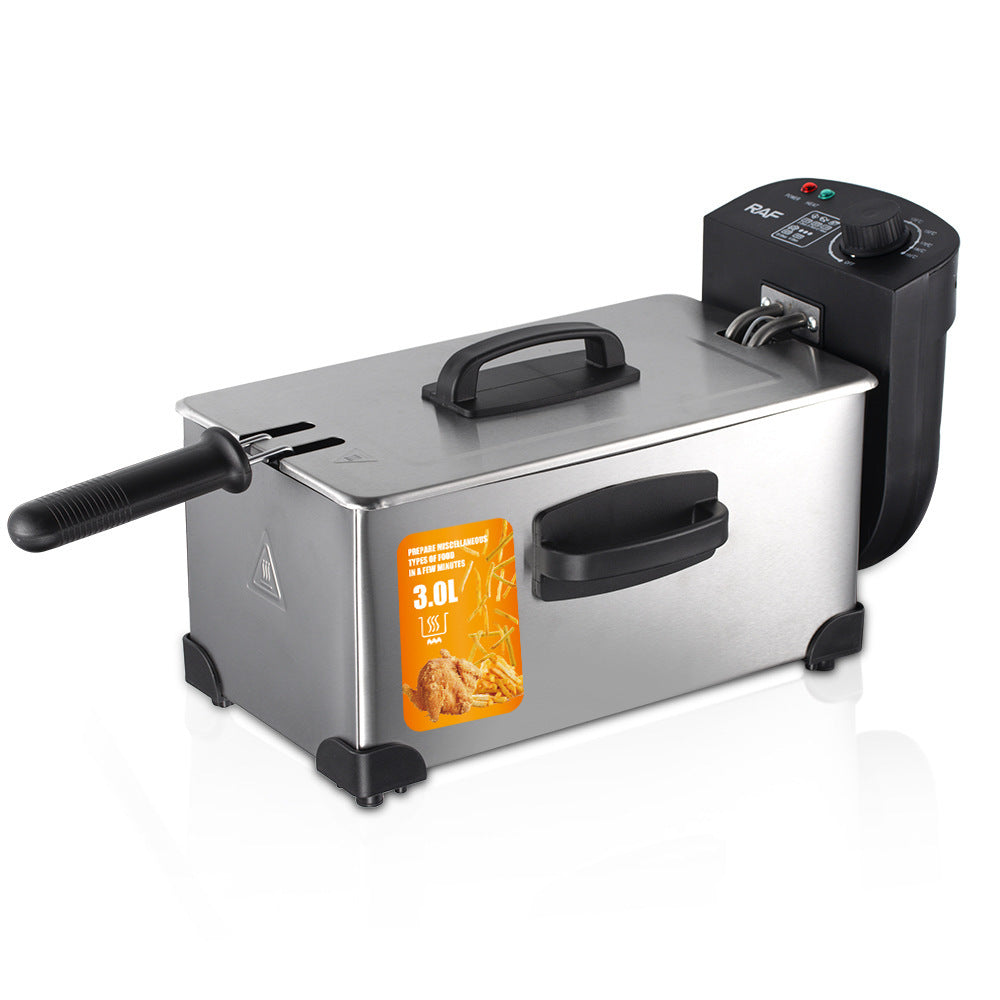 Skanto | 3L Electric Deep Fryer with Adjustable Temperature Control
