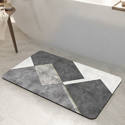 Geometric Patterned Anti-Fatigue Bath Mat Acalora