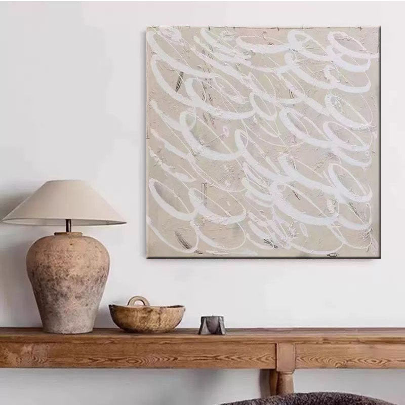 Modern Abstract Textured Canvas Artwork