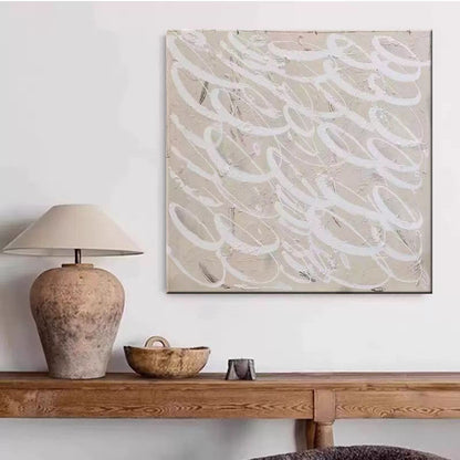 Modern Abstract Textured Canvas Artwork