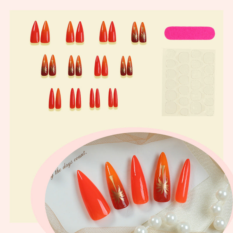 Decorative Press-On Nail Tips Acalora