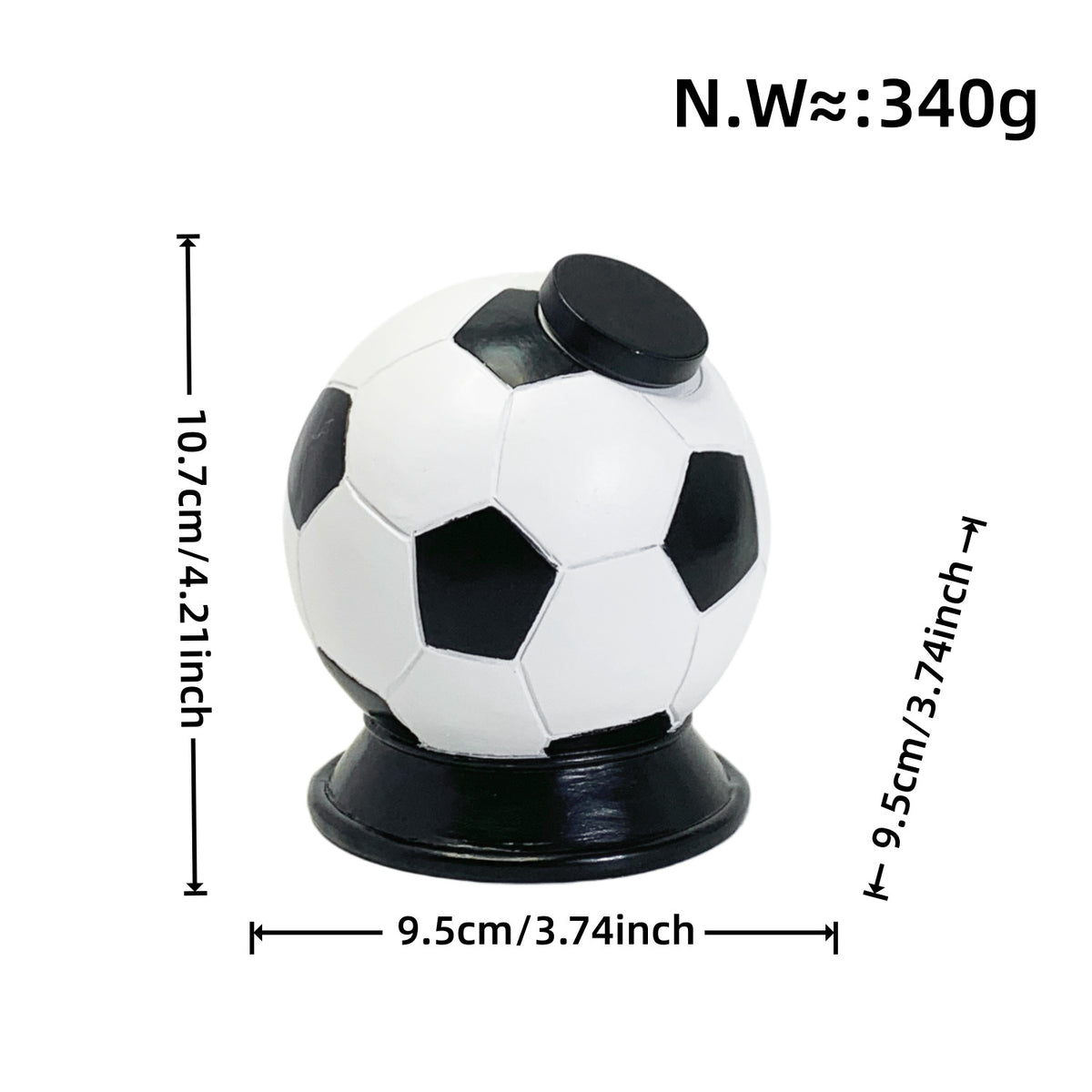 Football decorative figure Acalora