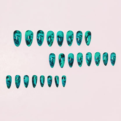 Elegant Swirl Pattern Nail Art Acalora