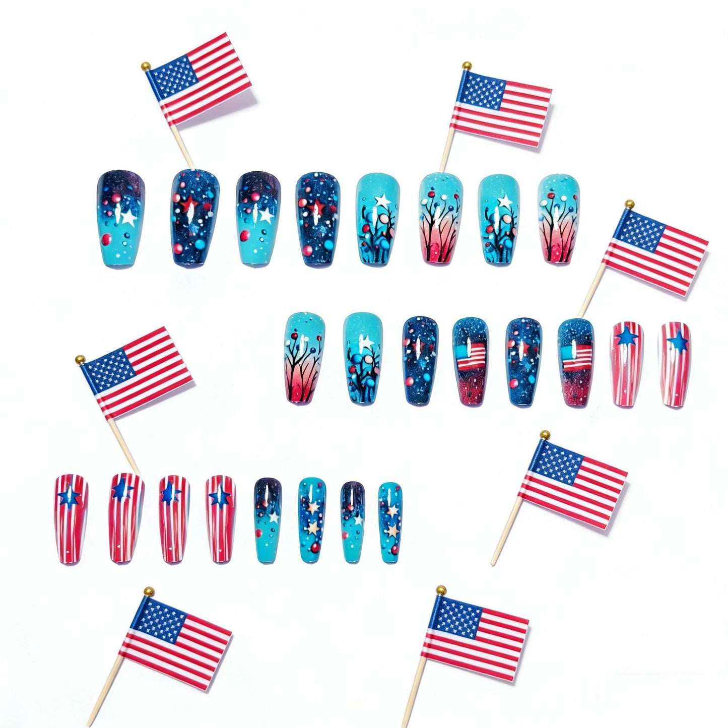 Artistic Celebration Nail Art Acalora