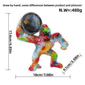 Sporty decorative figure of a weightlifter Acalora
