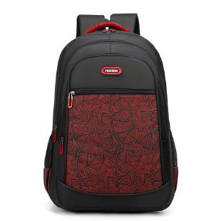 Stylish Geometric Print Backpack Acalora