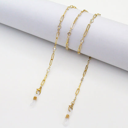 Chunky Beaded Eyewear Chain Acalora