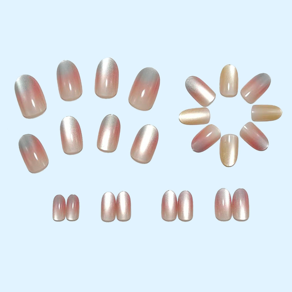 Artificial nails in elegant Ombre style Acalora