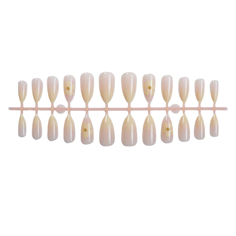 Floral Press-On Nail Kit Acalora