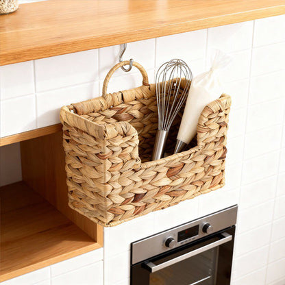 Woven Storage Basket with Handles Acalora