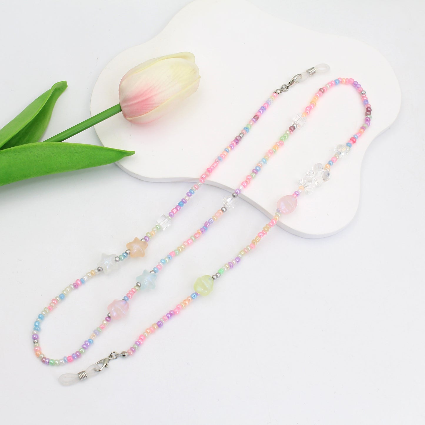 Decorative Beaded Eyewear Chain Acalora