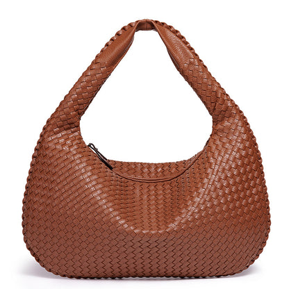 Woven Leather Shoulder Bag Acalora