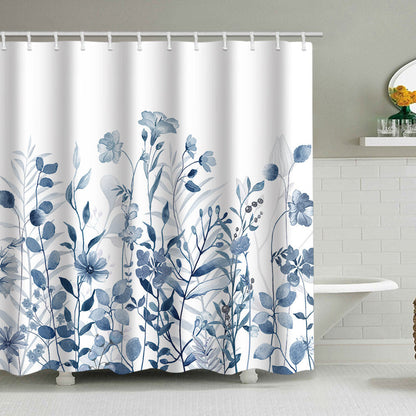 Floral Design Shower Curtain