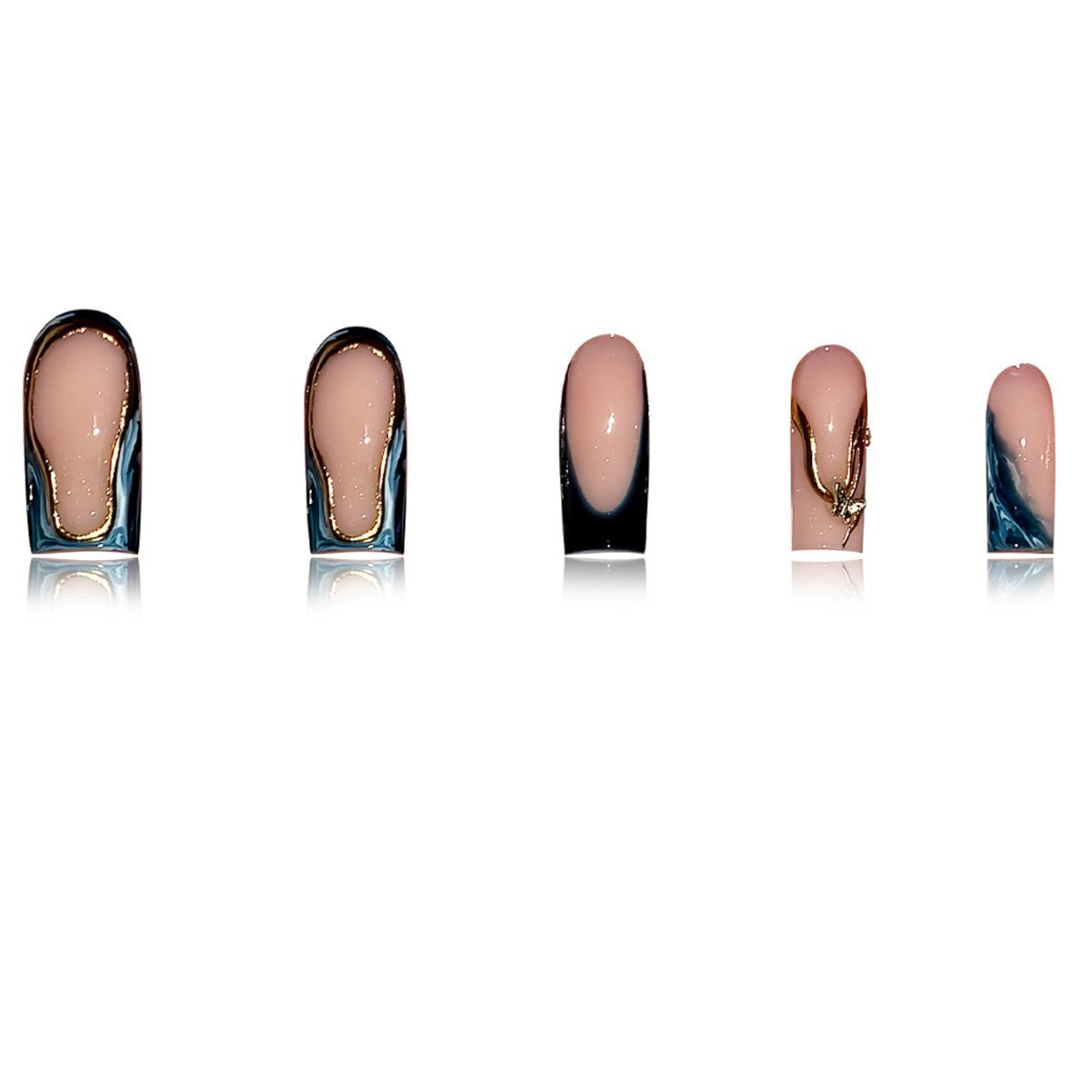 Artistic Stiletto Press-On Nail Set Acalora