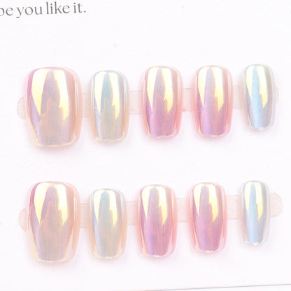 Premium Iridescent Press-On Nail Tips Acalora