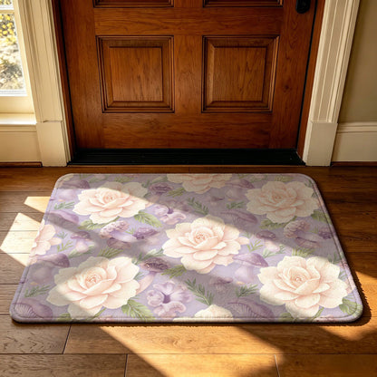 Unisex Decorative Football-Themed Area Mat
