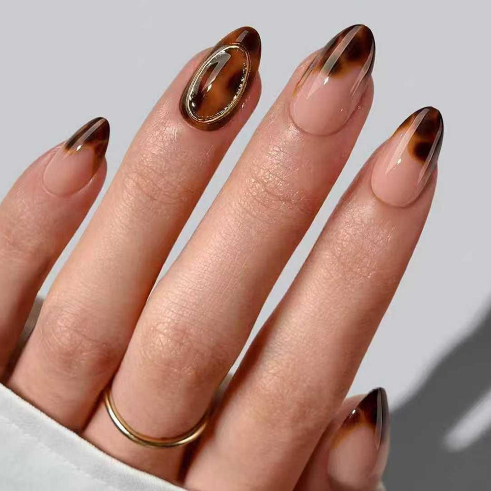 Artificial nails with elegant and curved tip Acalora