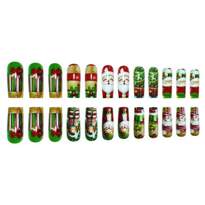 Festive Holiday Themed Nail Art Acalora