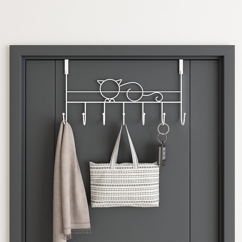 Wall-Mounted Cat-Shaped Key Holder