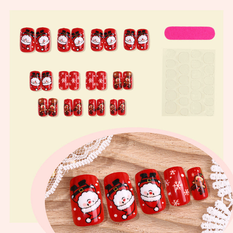 Gradient Style Press-On Nails with Closure Kit Acalora