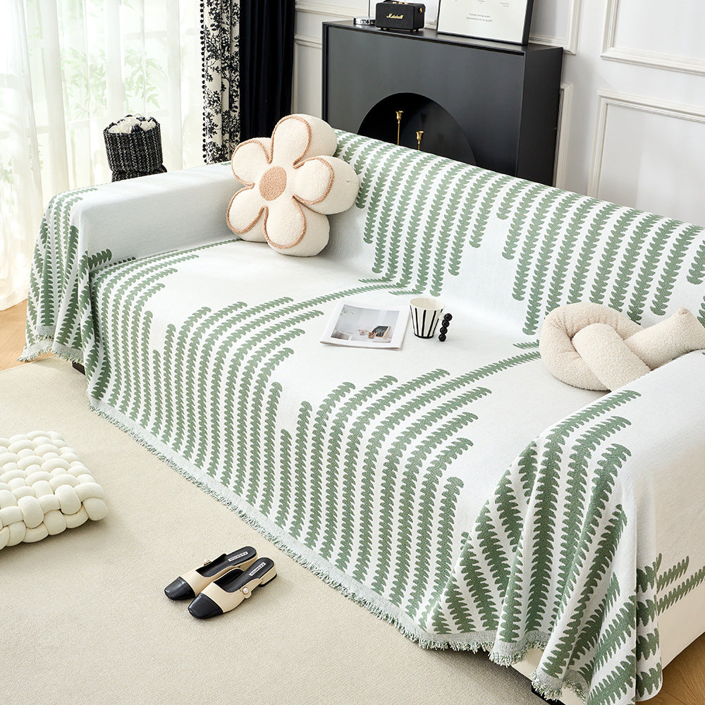 Elegant Textured Sofa Cover