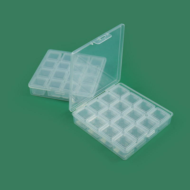 Multi-Compartment Craft Organizer Container Acalora
