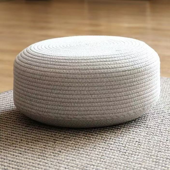 Handcrafted seat pouf Acalora