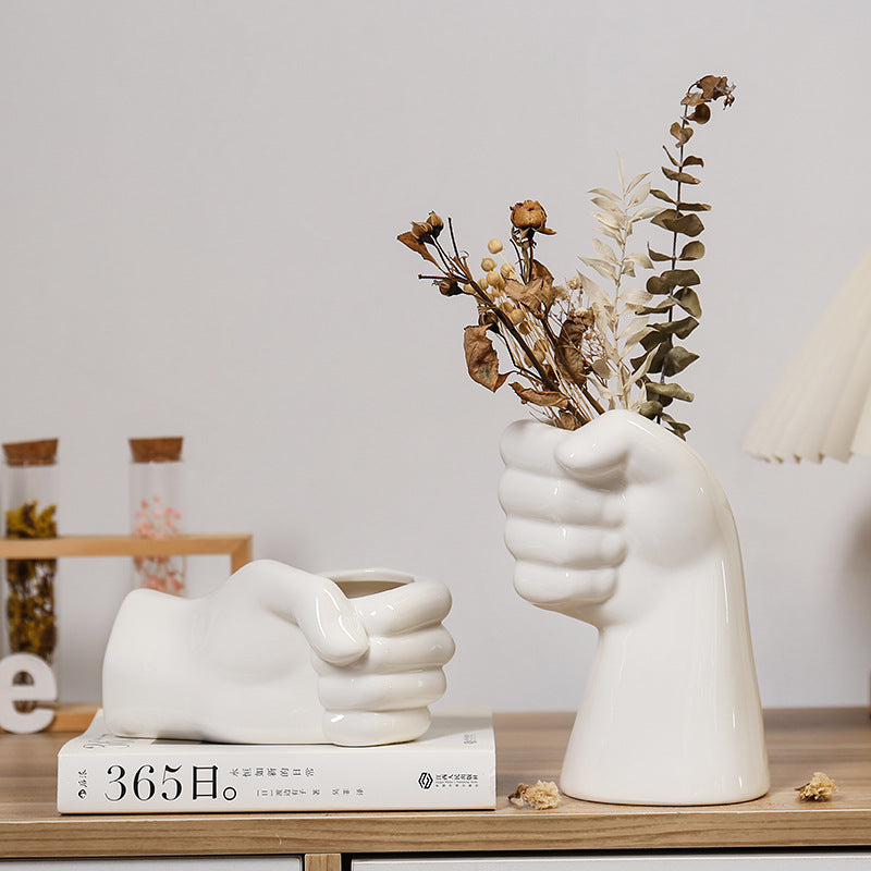Decorative Hand Vase Acalora