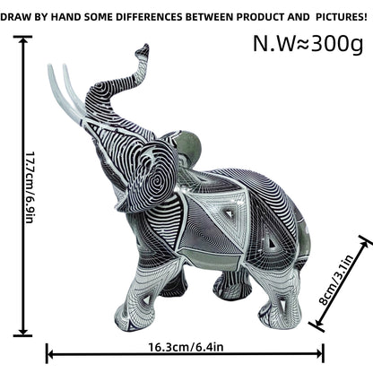 Artistically designed elephant figure Acalora