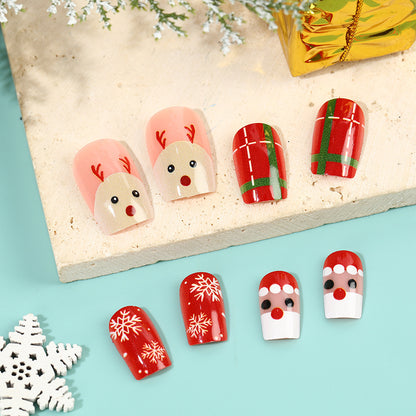 Christmas Art Nails Acalora