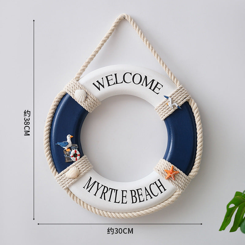 Nautical Paddle Hook Rack