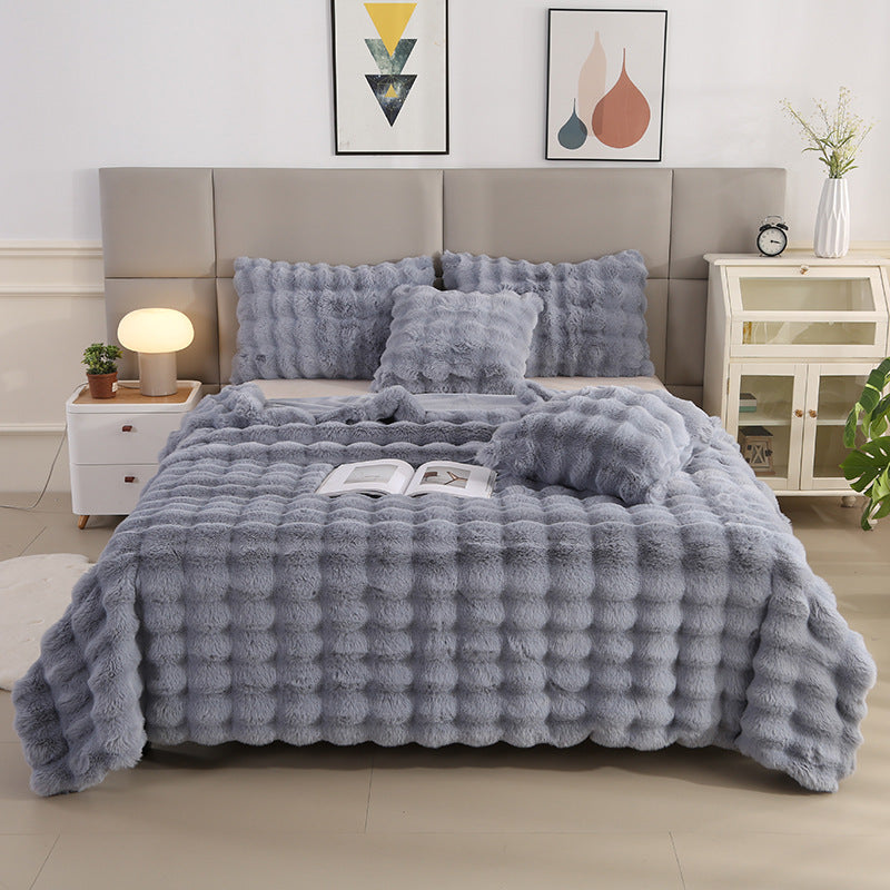 Unisex Luxe Plush Bedding Set