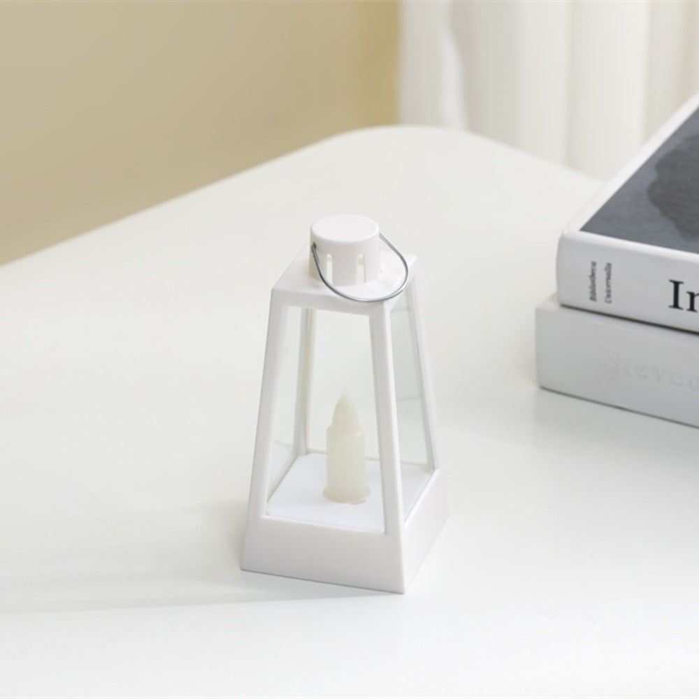Decorative Battery-Operated Tabletop Candle Lantern Acalora