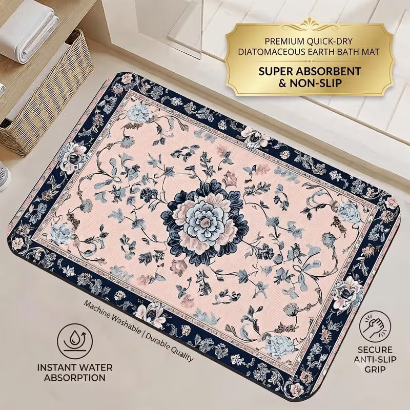 Quick-Dry Diatomaceous Earth Bath Mat