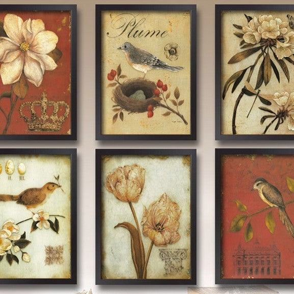 Decorative Art Print Display