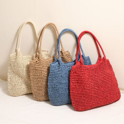 Handmade wicker tote bag with sturdy handles Bowlift